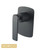 Norico Esperia Matte Black Solid Brass Square Wall Mixer Tap for Bathroom or Shower, Australian Standard Certified