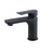 Norico Persano Matte Black Basin Mixer, Sleek Modern Bathroom Tapware for Australian Homes.