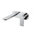 Norico Persano chrome wall mounted bathtub and basin mixer with spout in Australia