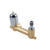 Norico Persano Chrome Wall Mounted Bathtub and Basin Mixer Tap with Spout, Modern Solid Brass Bathroom Fixture available at Renovator Store Australia.