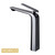 Norico Esperia Matte Black and Chrome Tall Basin Mixer - Modern Bathroom Tapware Australia