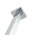Norico Cavallo Chrome Square Ceiling Mounted Shower Arm 400mm for Modern Australian Bathrooms