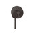 Norico Pentro Gun Metal Round Shower Mixer Tap for Modern Australian Bathrooms