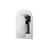 Norico Persano Chrome Square Wall Mixer for Shower or Bath, Solid Brass Bathroom Tapware Australia