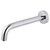 Modern Pentro Round Polished Chrome Wall Mounted Swivel Bath Spout for Australian Bathrooms