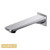 Norico Esperia Chrome Square Wall Mounted Bath Spout for modern Australian bathroom renovations.