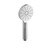 Norico Esperia Round Chrome Handheld Rainfall Shower Head for Modern Australian Bathrooms