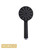 Norico Pentro Matte Black Round Rainfall Handheld Shower Head for Modern Australian Bathrooms