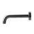 Norico Pentro Round Gun Metal Grey Wall Mounted Swivel Bath Spout for modern bathroom renovations in Australia.