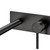 Norico Pentro Gun Metal Grey Wall Mixer with Round Spout for Bathrooms in Australia