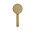 Norico Pentro Brushed Yellow Gold Round Handheld Shower Station for Modern Australian Bathroom Renovations
