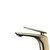 Modern Norico Bellino Brushed Yellow Gold Basin Mixer Tap for Luxury Australian Bathroom Renovations