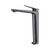 Norico Cavallo Gun Metal Grey Tall Square Basin Mixer Tap for Modern Australian Bathrooms