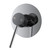 Modern Polished Chrome Pentro Round Shower Mixer with 65mm Backing Plate for Australian Bathrooms