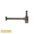 Norico Square Brushed Nickel Basin Bottle Trap 32mm Solid Brass Bathroom Tapware Australia
