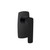 Norico Bellino Matte Black Wall Mixer, Modern Square Solid Brass Bathroom Shower and Bath Tapware Australia