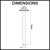 Norico Pentro Chrome Round Ceiling Mounted Shower Arm 200mm for Modern Australian Bathrooms