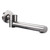 Norico Pentro Brushed Nickel Slim Swivel Wall Mounted Bath Spout for Australian modern bathrooms