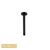 Norico Pentro Matte Black Round Ceiling Mounted Shower Arm 200mm for Modern Australian Bathrooms