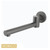 Norico Pentro Gunmetal Slim Swivel Wall Mounted Bath Spout Australia