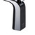 Side view of a Norico Esperia Matte Black and Chrome Basin Mixer, featuring a sleek curved spout and modern dual-tone finish, ideal for contemporary bathroom renovations in Australia.