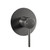 Norico Pentro Gun Metal Grey Round Shower Mixer Tap for modern bathroom renovations in Australia.
