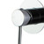 Pentro Chrome Round Shower Mixer Tap with 65mm Thin Plate for modern bathrooms in Australia