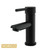 Norico Pentro Matte Black Round Basin Mixer Tap for modern Australian bathrooms.