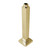 Modern Cavallo square ceiling mounted shower arm in brushed yellow gold finish for Australian bathrooms.