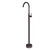 Pentro Round Gunmetal Grey Floor Standing Bath Mixer Tap with Pin Handle, Melbourne Victoria Australia