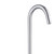 Modern Pentro Round Polished Chrome Floorstanding Bath Spout for Australian bathrooms.