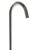 Modern Pentro round brushed nickel floorstanding bath spout for luxury Australian bathroom renovations.