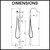 Norico Pentro Gun Metal Grey Freestanding Bath Spout and Handheld Shower Set, Modern Round Bathroom Tapware Australia