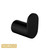 NORICO Pentro Matte Black Round Robe Hook for Bathroom and Kitchen - Australian Wall Mounted Stainless Steel Towel Hook