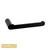 Modern matte black wall-mounted toilet roll holder for contemporary Australian bathrooms.