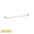 Modern chrome Esperia single towel rail 600mm by Norico, wall mounted solid brass bathroom accessory, Australia.