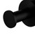 Pentro Matte Black Round Robe Hook - Durable 304 Stainless Steel Bathroom Accessory - Wall Mounted Towel Hook Australia