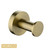 Pentro Round Brushed Yellow Gold Robe and Towel Hook - Stainless Steel Bathroom Accessory - Norico Australia
