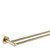 Norico Pentro Brushed Yellow Gold 790mm Round Double Towel Rail for Modern Australian Bathrooms