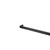 Norico Cavallo Matte Black Square Single Towel Rail 600mm for Modern Australian Bathrooms