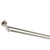Norico Pentro Brushed Nickel 790mm Round Double Towel Rail for Modern Australian Bathrooms