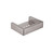 Norico Cavallo Brushed Nickel Square Soap Dish Holder made of 304 Stainless Steel for modern Australian bathrooms