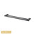 Norico Bellino Gunmetal Grey 600mm Double Towel Rail for Modern Australian Bathroom Renovations