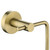 Norico Pentro Brushed Yellow Gold Toilet Roll Holder - Durable 304 Stainless Steel Wall Mounted Bathroom Accessory Australia