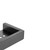 Modern Gun Metal Grey Square Soap Dish Holder by Norico Cavallo, durable 304 stainless steel wall-mounted bathroom accessory available for fast delivery in Sydney, Australia.