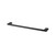 Norico Bellino Matte Black 600mm Single Towel Rail for Modern Australian Bathrooms