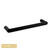 Aquaperla Norico Esperia 300mm Matte Black Single Hand Towel Rail, Durable 304 Stainless Steel Bathroom Accessory, Australia Wide Shipping.
