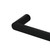 Modern minimalist Esperia matte black single towel rail 600mm for luxury bathroom renovation and towel storage in Australian homes.