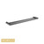 Aquaperla Norico Esperia Gun Metal Grey Double Towel Rail 600mm Wall Mounted Stainless Steel Bathroom Accessory Australia