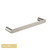 Modern Esperia Brushed Nickel Single Towel Rail for Australian Bathroom Renovation